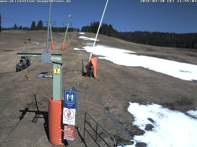 Archiv Foto Webcam Blick auf den Wasenlift bei Muggenbrunn