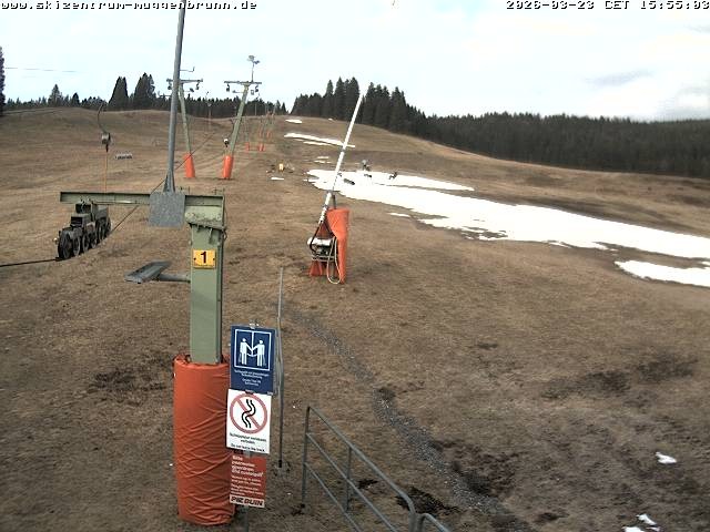 Archived image Webcam View of Wasenlift near Muggenbrunn