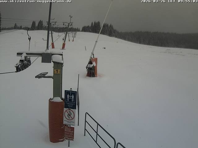Archiv Foto Webcam Blick auf den Wasenlift bei Muggenbrunn