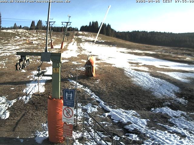 Archiv Foto Webcam Blick auf den Wasenlift bei Muggenbrunn