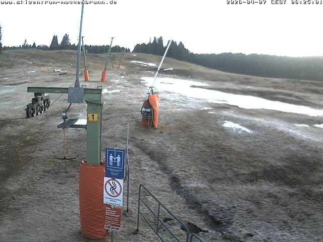 Archived image Webcam View of Wasenlift near Muggenbrunn