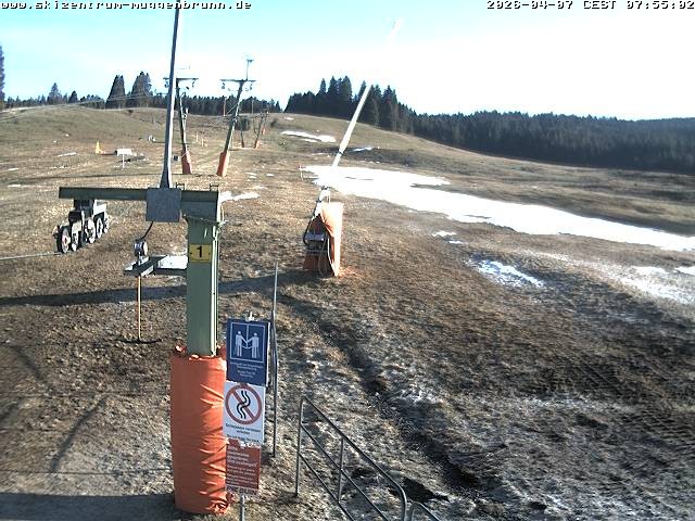 Archived image Webcam View of Wasenlift near Muggenbrunn