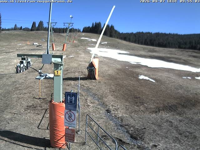 Archived image Webcam View of Wasenlift near Muggenbrunn