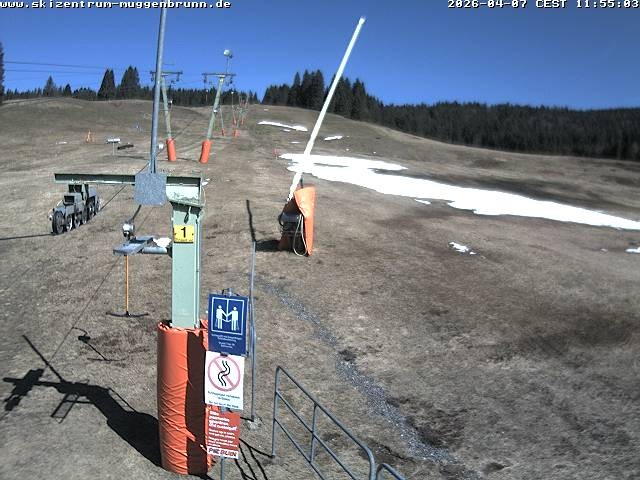 Archived image Webcam View of Wasenlift near Muggenbrunn
