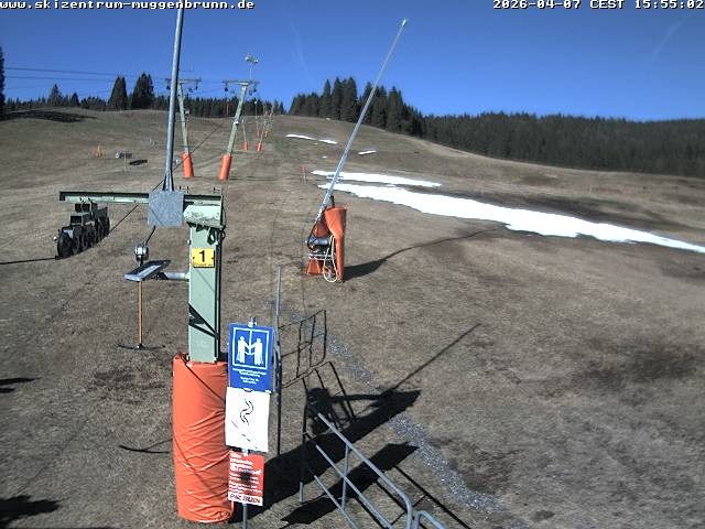 Archived image Webcam View of Wasenlift near Muggenbrunn
