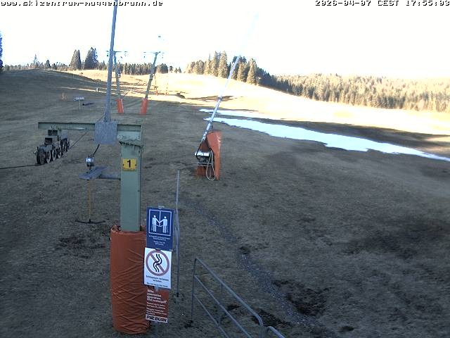 Archived image Webcam View of Wasenlift near Muggenbrunn