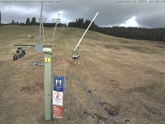 Archiv Foto Webcam Blick auf den Wasenlift bei Muggenbrunn