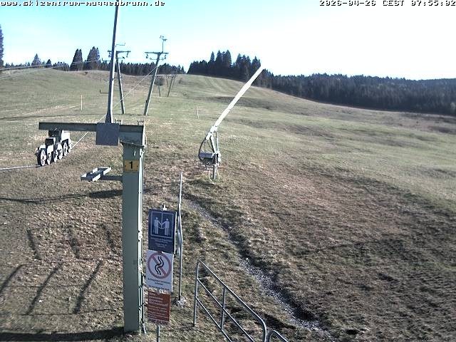 Archiv Foto Webcam Blick auf den Wasenlift bei Muggenbrunn