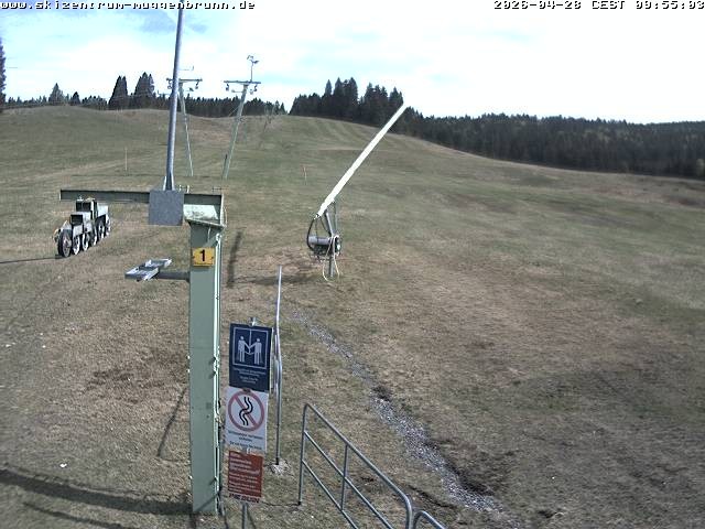 Archived image Webcam View of Wasenlift near Muggenbrunn