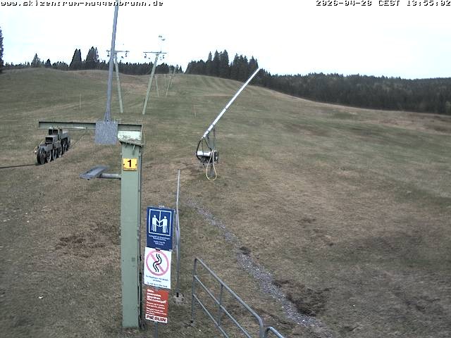 Archived image Webcam View of Wasenlift near Muggenbrunn