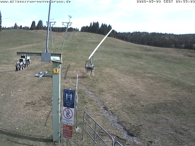 Archiv Foto Webcam Blick auf den Wasenlift bei Muggenbrunn