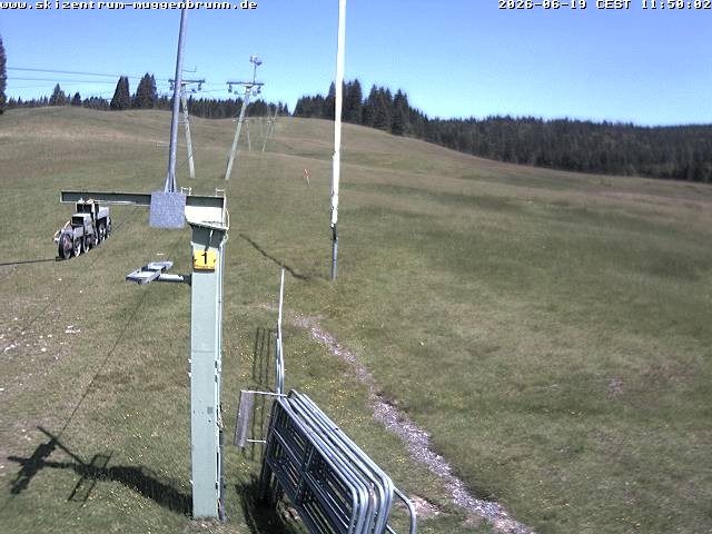 Archiv Foto Webcam Blick auf den Wasenlift bei Muggenbrunn