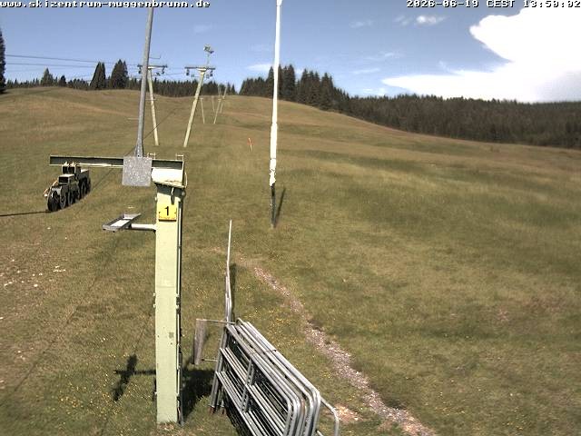 Archiv Foto Webcam Blick auf den Wasenlift bei Muggenbrunn