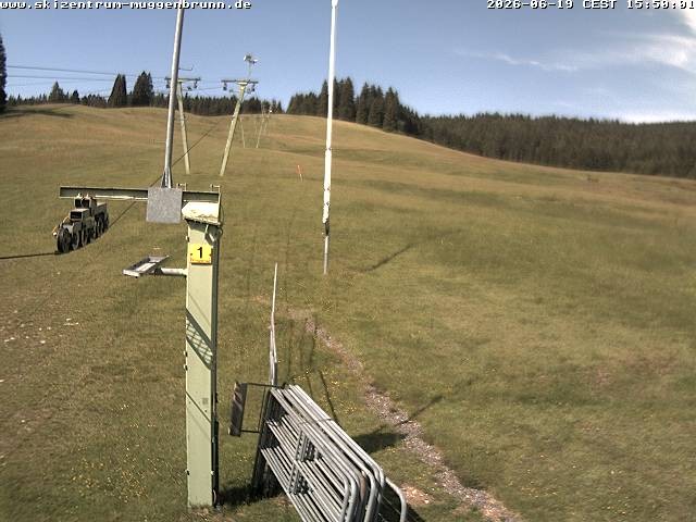 Archiv Foto Webcam Blick auf den Wasenlift bei Muggenbrunn