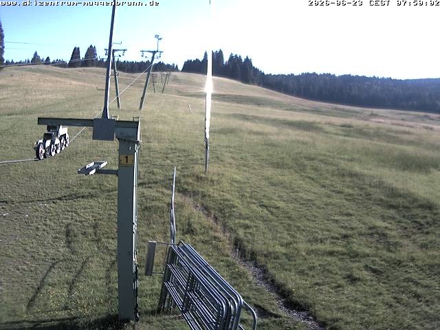 Archiv Foto Webcam Blick auf den Wasenlift bei Muggenbrunn
