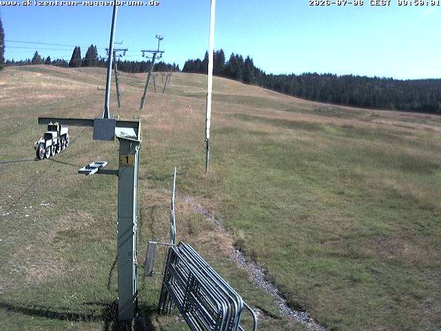 Archiv Foto Webcam Blick auf den Wasenlift bei Muggenbrunn