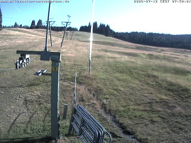 Archiv Foto Webcam Blick auf den Wasenlift bei Muggenbrunn
