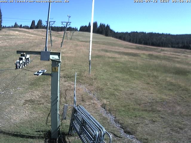 Archiv Foto Webcam Blick auf den Wasenlift bei Muggenbrunn