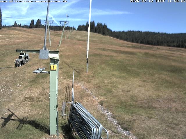 Archiv Foto Webcam Blick auf den Wasenlift bei Muggenbrunn