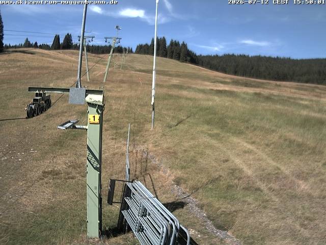 Archiv Foto Webcam Blick auf den Wasenlift bei Muggenbrunn