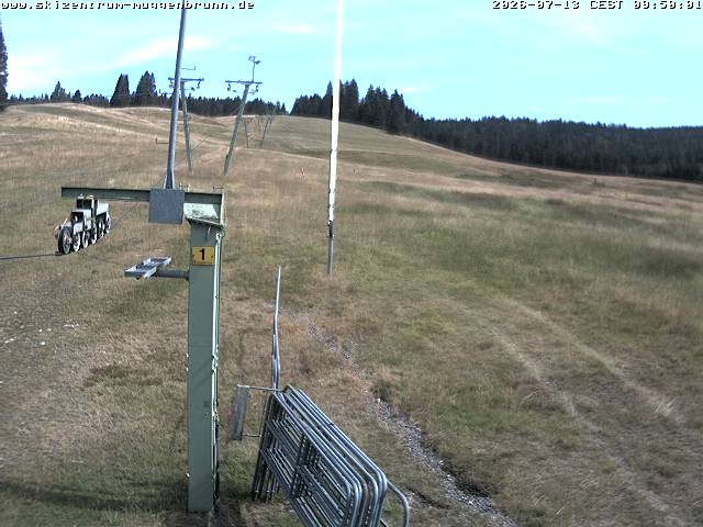 Archiv Foto Webcam Blick auf den Wasenlift bei Muggenbrunn