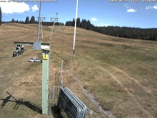 Archiv Foto Webcam Blick auf den Wasenlift bei Muggenbrunn