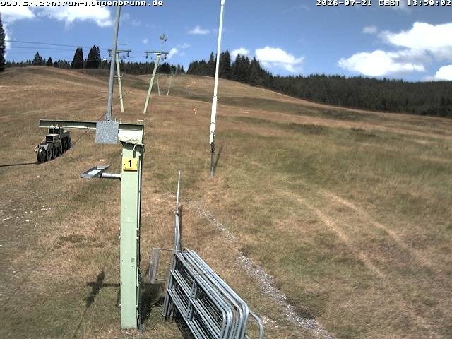 Archiv Foto Webcam Blick auf den Wasenlift bei Muggenbrunn