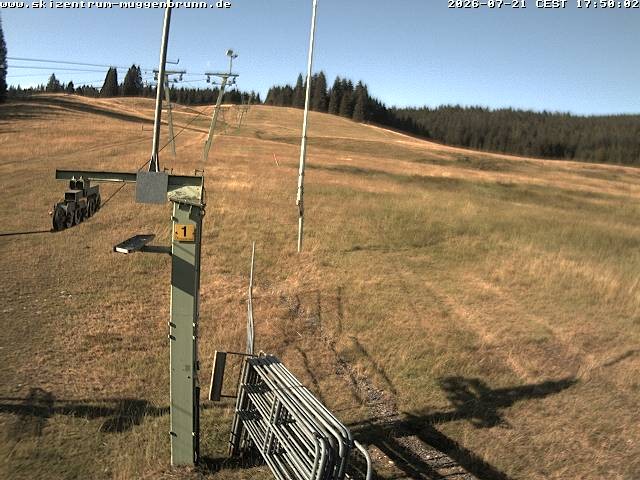 Archiv Foto Webcam Blick auf den Wasenlift bei Muggenbrunn