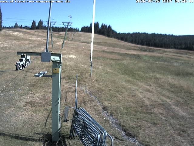 Archived image Webcam View of Wasenlift near Muggenbrunn