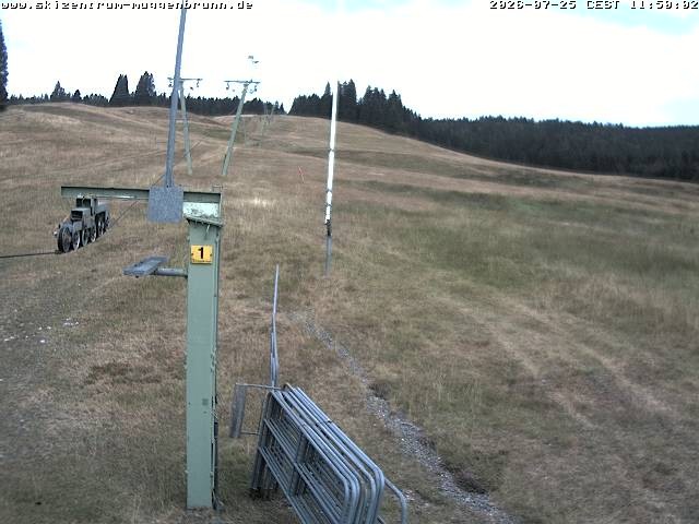 Archived image Webcam View of Wasenlift near Muggenbrunn
