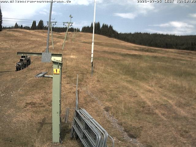 Archived image Webcam View of Wasenlift near Muggenbrunn