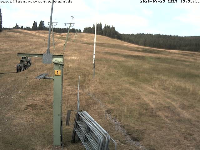 Archived image Webcam View of Wasenlift near Muggenbrunn