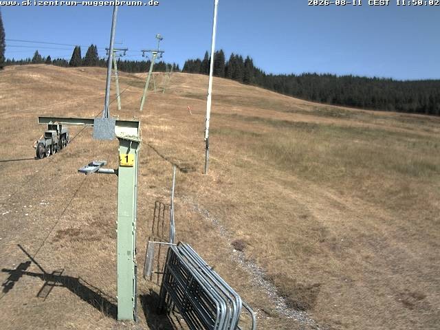 Archiv Foto Webcam Blick auf den Wasenlift bei Muggenbrunn