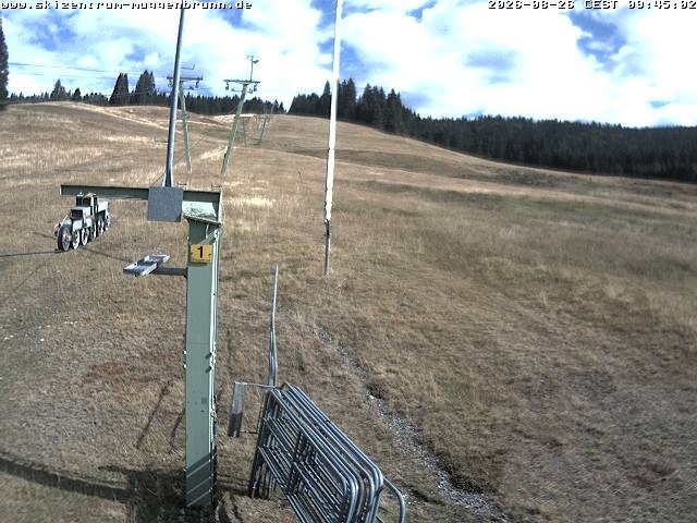 Archived image Webcam View of Wasenlift near Muggenbrunn
