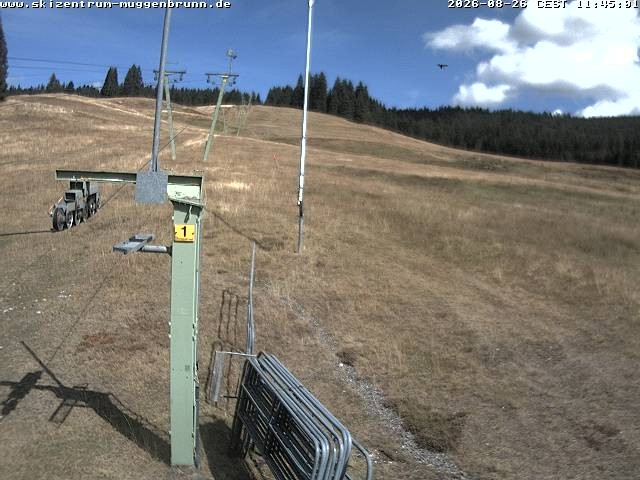 Archived image Webcam View of Wasenlift near Muggenbrunn