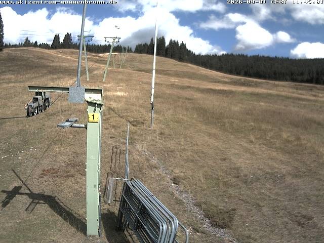 Archiv Foto Webcam Blick auf den Wasenlift bei Muggenbrunn