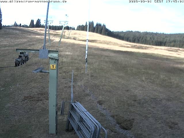 Archiv Foto Webcam Blick auf den Wasenlift bei Muggenbrunn