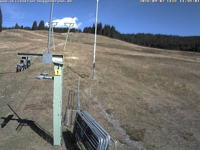 Archiv Foto Webcam Blick auf den Wasenlift bei Muggenbrunn