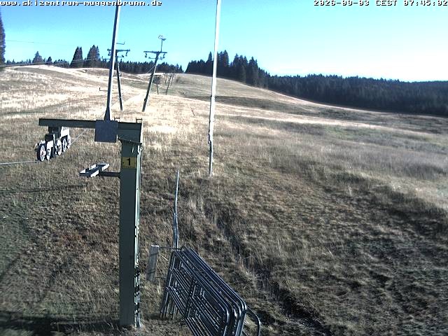 Archived image Webcam View of Wasenlift near Muggenbrunn