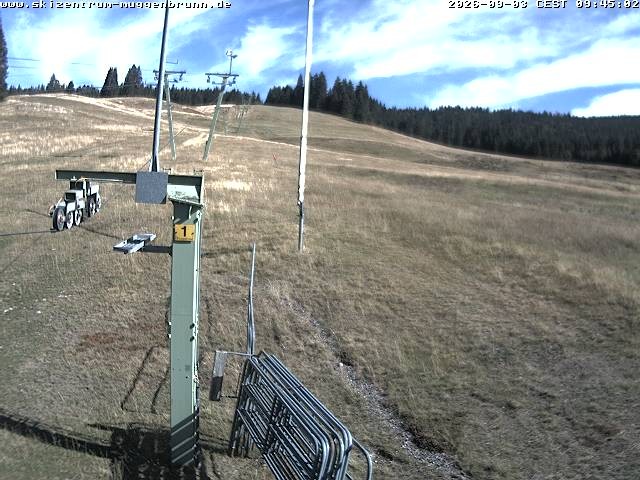 Archived image Webcam View of Wasenlift near Muggenbrunn
