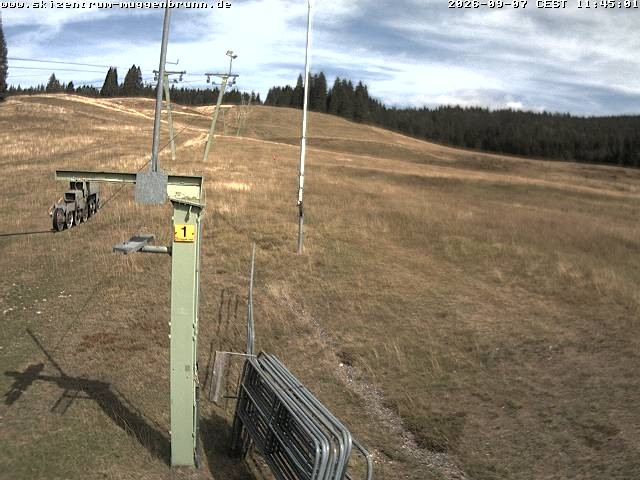 Archived image Webcam View of Wasenlift near Muggenbrunn