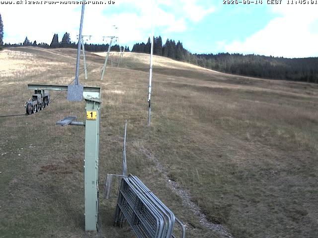 Archiv Foto Webcam Blick auf den Wasenlift bei Muggenbrunn