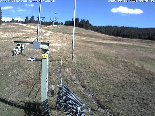 Archived image Webcam View of Wasenlift near Muggenbrunn