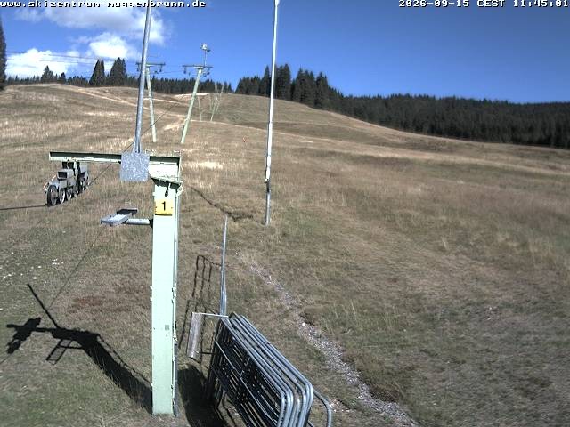 Archived image Webcam View of Wasenlift near Muggenbrunn
