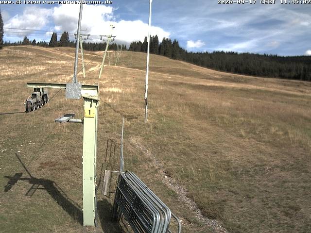 Archiv Foto Webcam Blick auf den Wasenlift bei Muggenbrunn