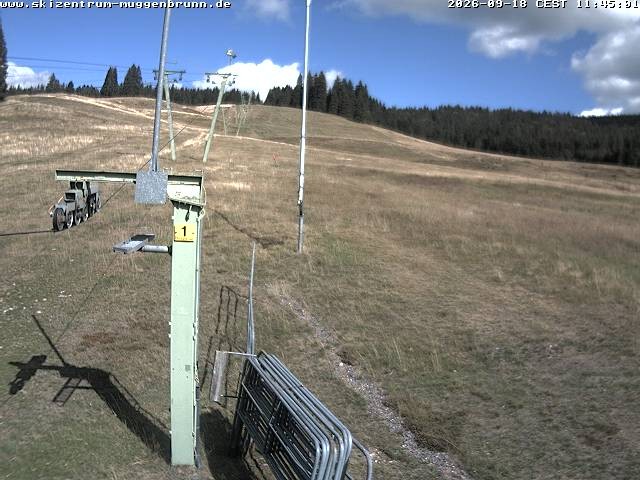 Archived image Webcam View of Wasenlift near Muggenbrunn