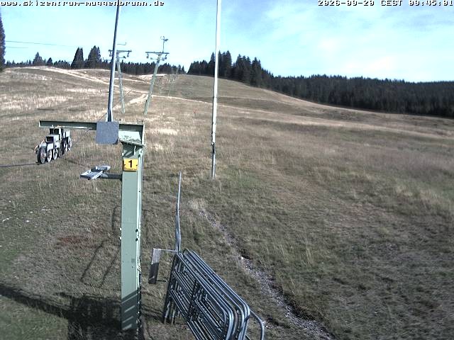 Archived image Webcam View of Wasenlift near Muggenbrunn