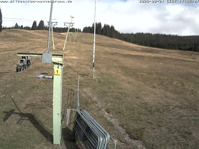 Archived image Webcam View of Wasenlift near Muggenbrunn