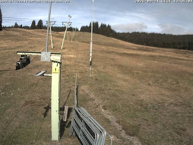 Archived image Webcam View of Wasenlift near Muggenbrunn