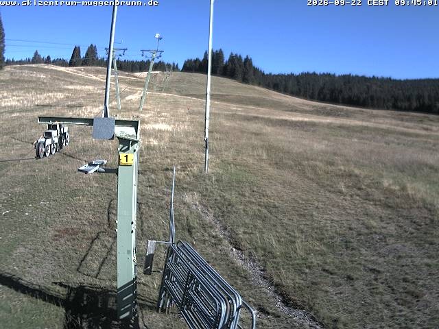 Archiv Foto Webcam Blick auf den Wasenlift bei Muggenbrunn